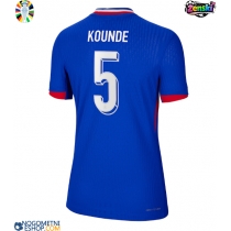 Ženski Nogometni dresi Francija Jules Kounde #5 Domači EP 2024 Kratek Rokav